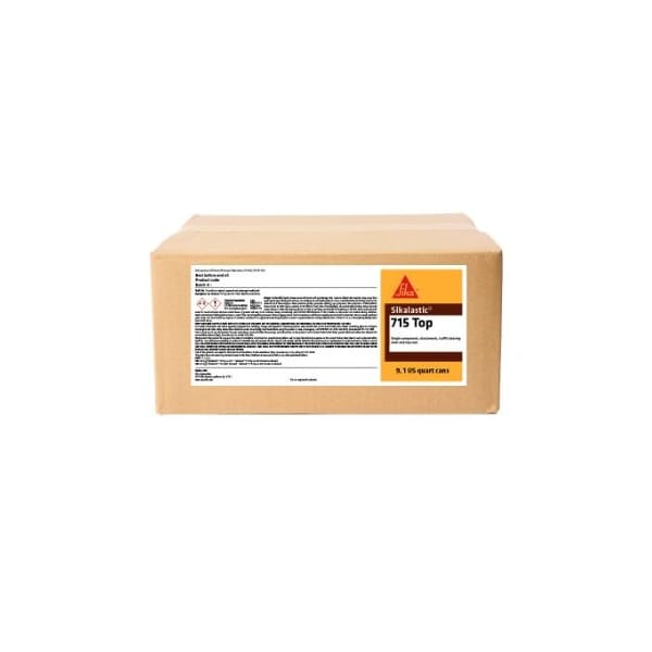 Sika Sikalastic 715 Top Coat Traffic Bearing Wear and Top Coat Tan 5 Gallon 189334 - main